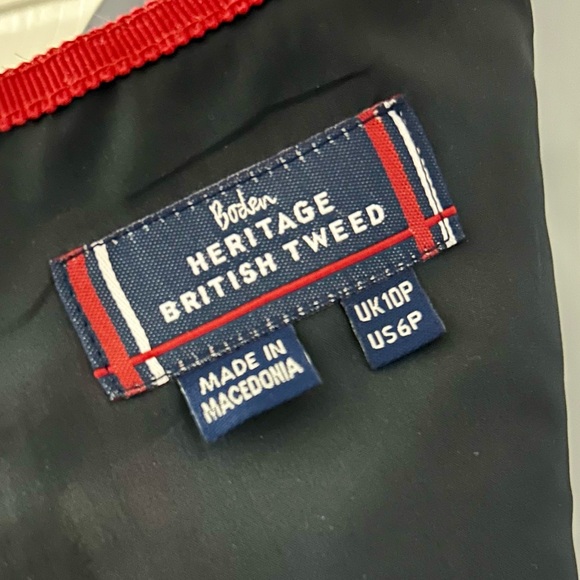 BODEN Heritage British Tweed Shift Dress - Picture 9 of 11